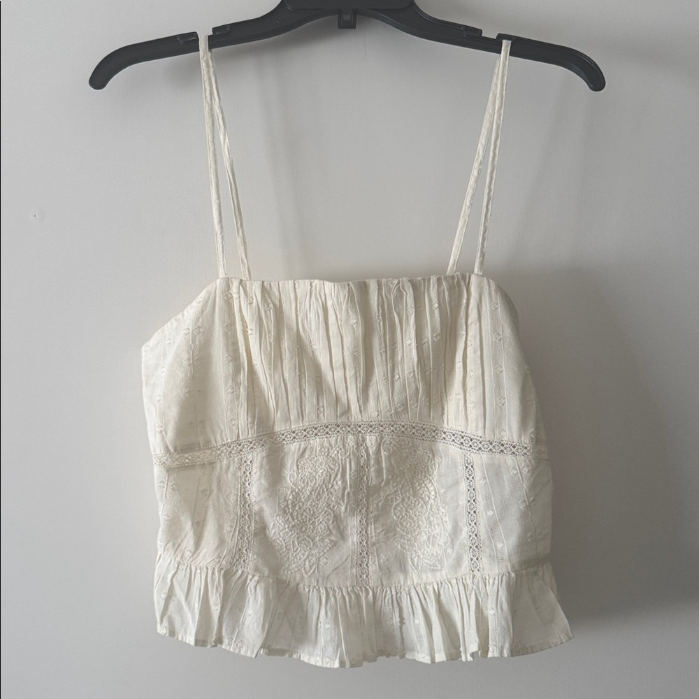 Mango Cream Camisole Top